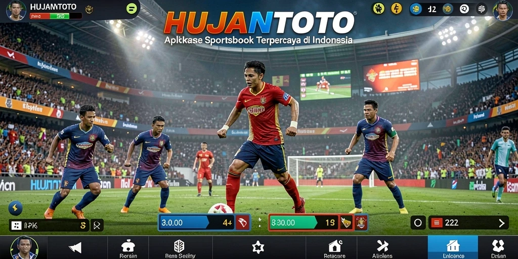 Screenshot HUJANTOTO menampilkan antarmuka yang ramah pengguna dan fitur taruhan yang menarik.