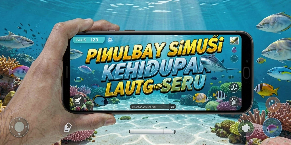 Tampilan gameplay PAUS123 yang menakjubkan di bawah laut.