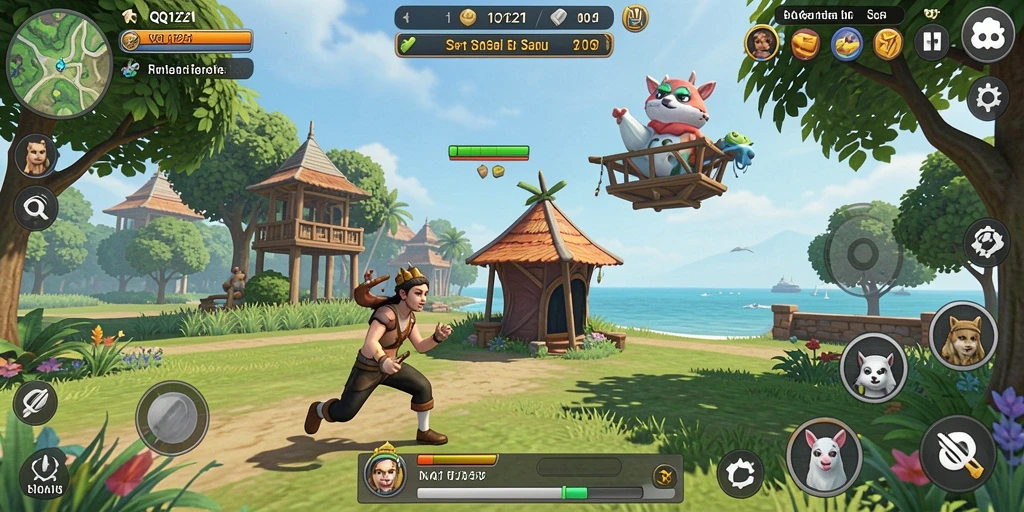 Gameplay QQ1221 yang menarik dan penuh tantangan.